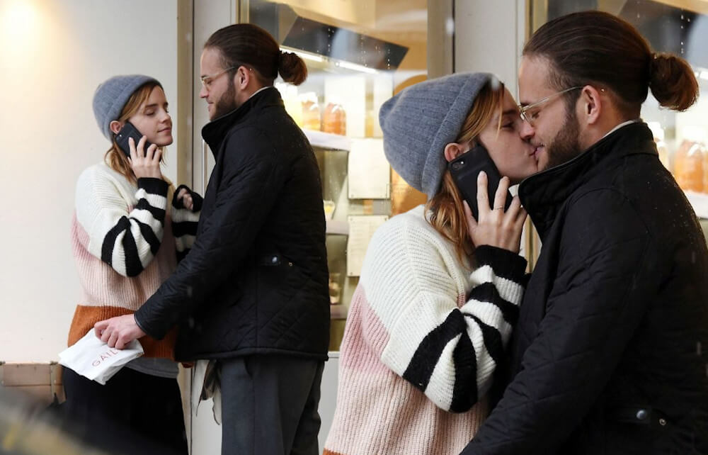 Emma Watson and her boyfriend Leo Robinton