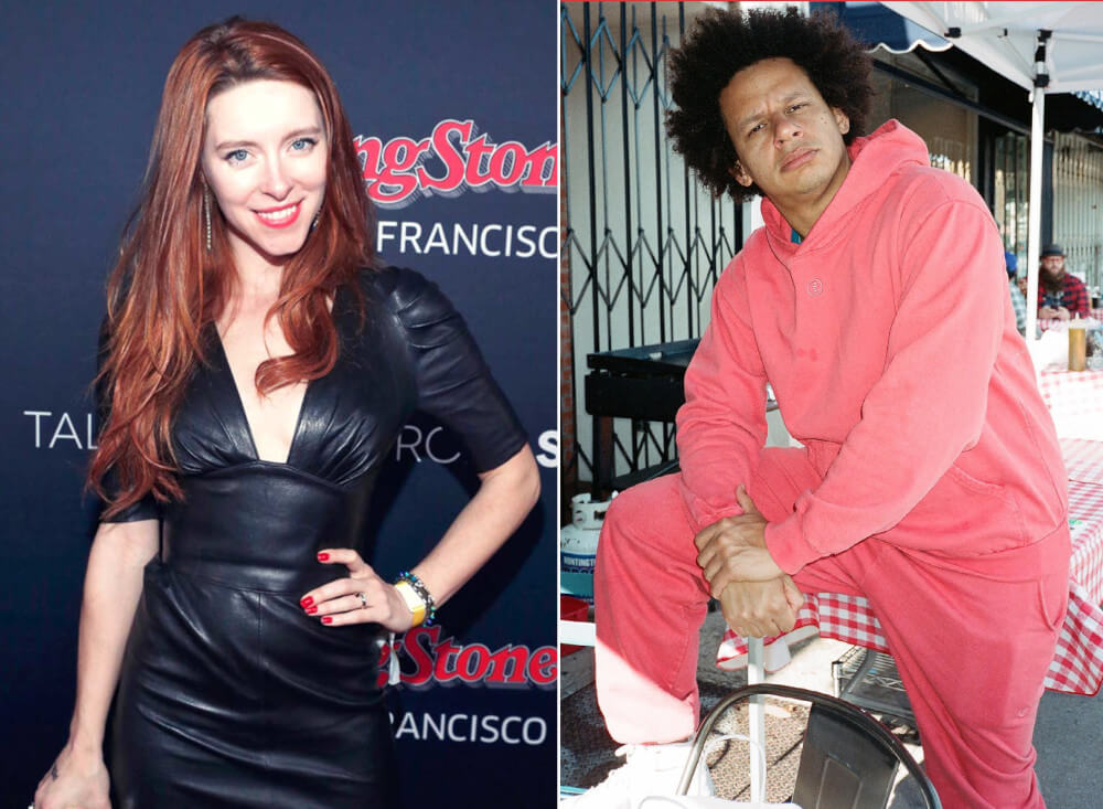 Eric Andre and with rumored girlfriend Kate Gorney