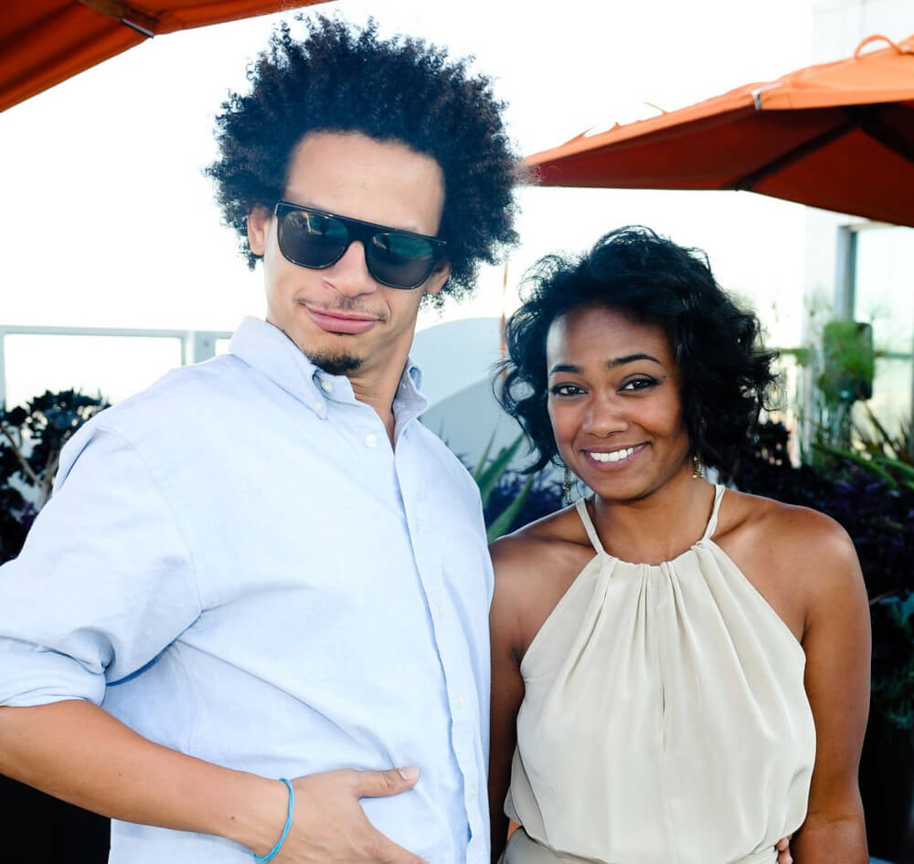 Eric Andre and ex girlfriend Tatyana Ali