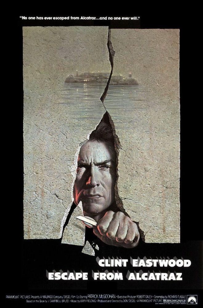 Escape from Alcatraz 1979 poster