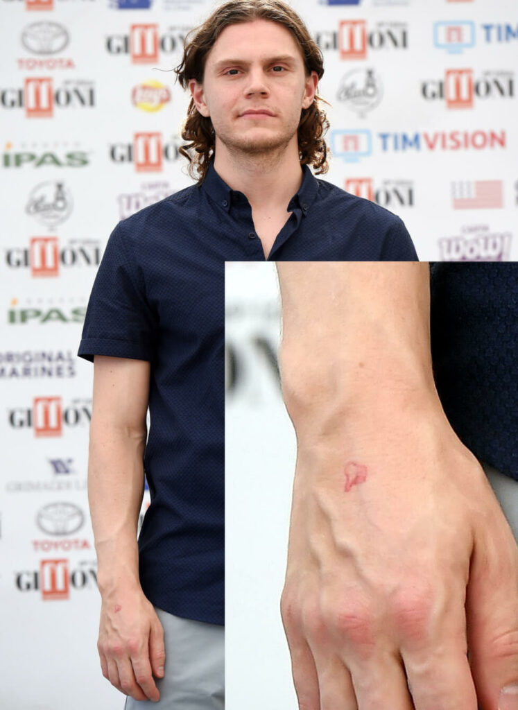 Which Of Evan Peters Tattoos Are Real And What Do They Mean? Creeto