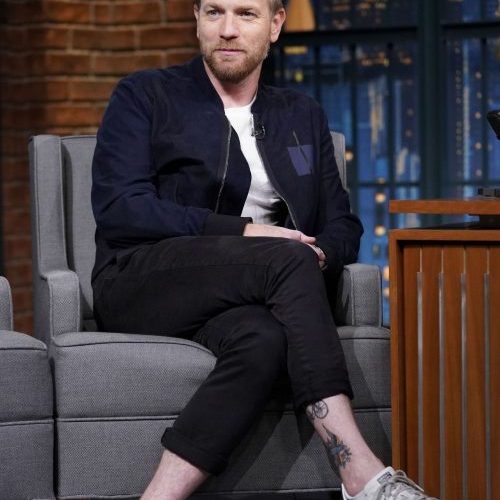 Ewan McGregor foot tattoo