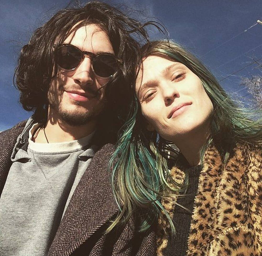 Ezra Miller and girlfriend Erin Urb