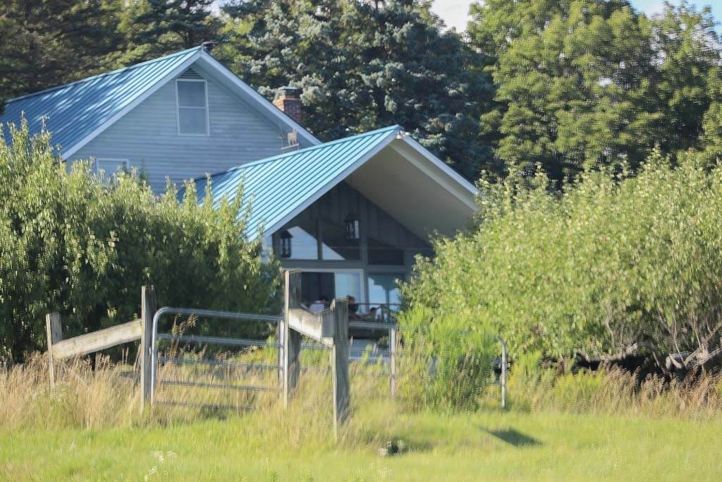 Ezra Miller's farmhouse in Vermont