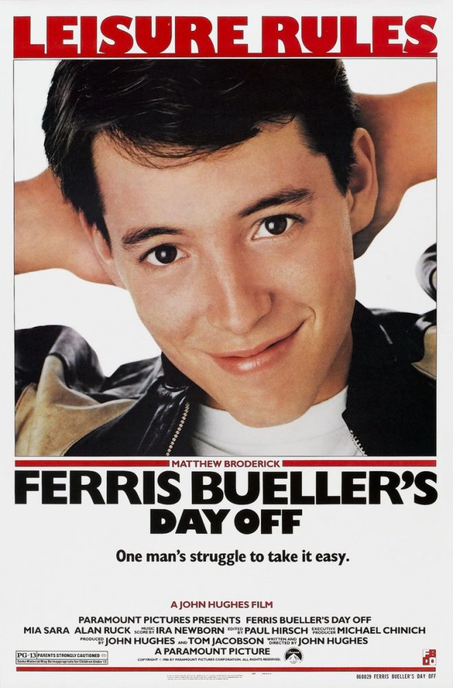 Ferris Bueller's Day Off 1986 poster