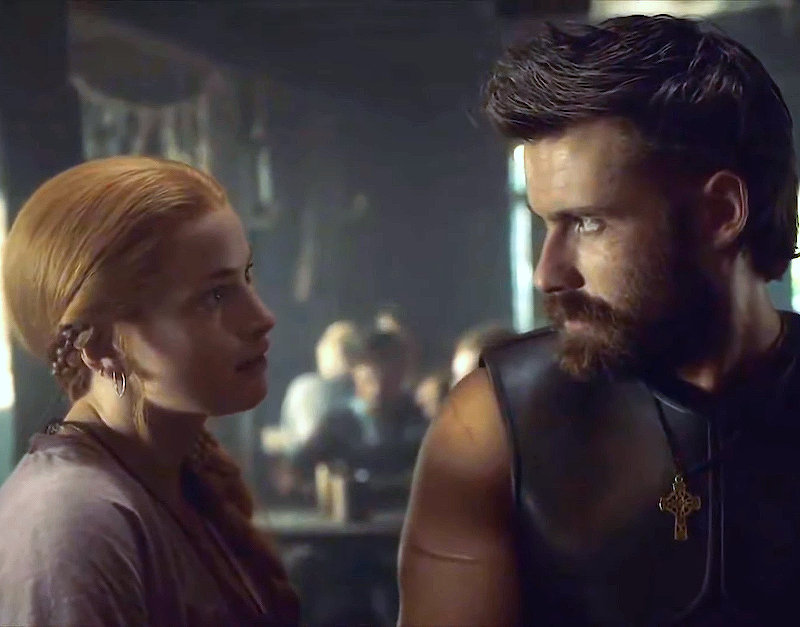 Finan and Eadith in The Last Kingdom