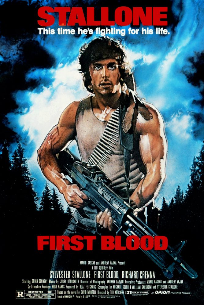 First Blood 1982 poster