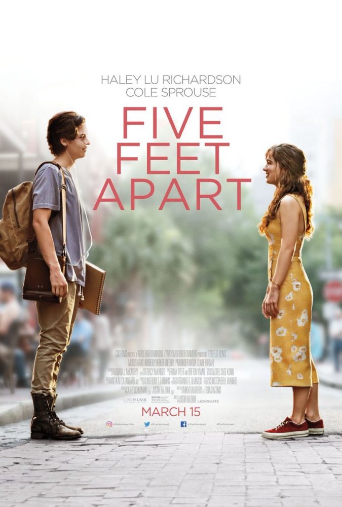 Five Feet Apart 2019 poster