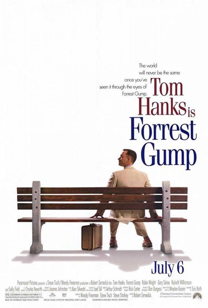 Forrest Gump 1994 poster