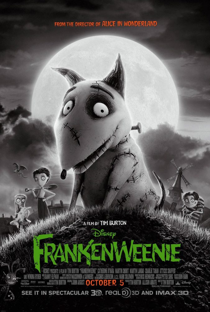 Frankenweenie 2012 poster