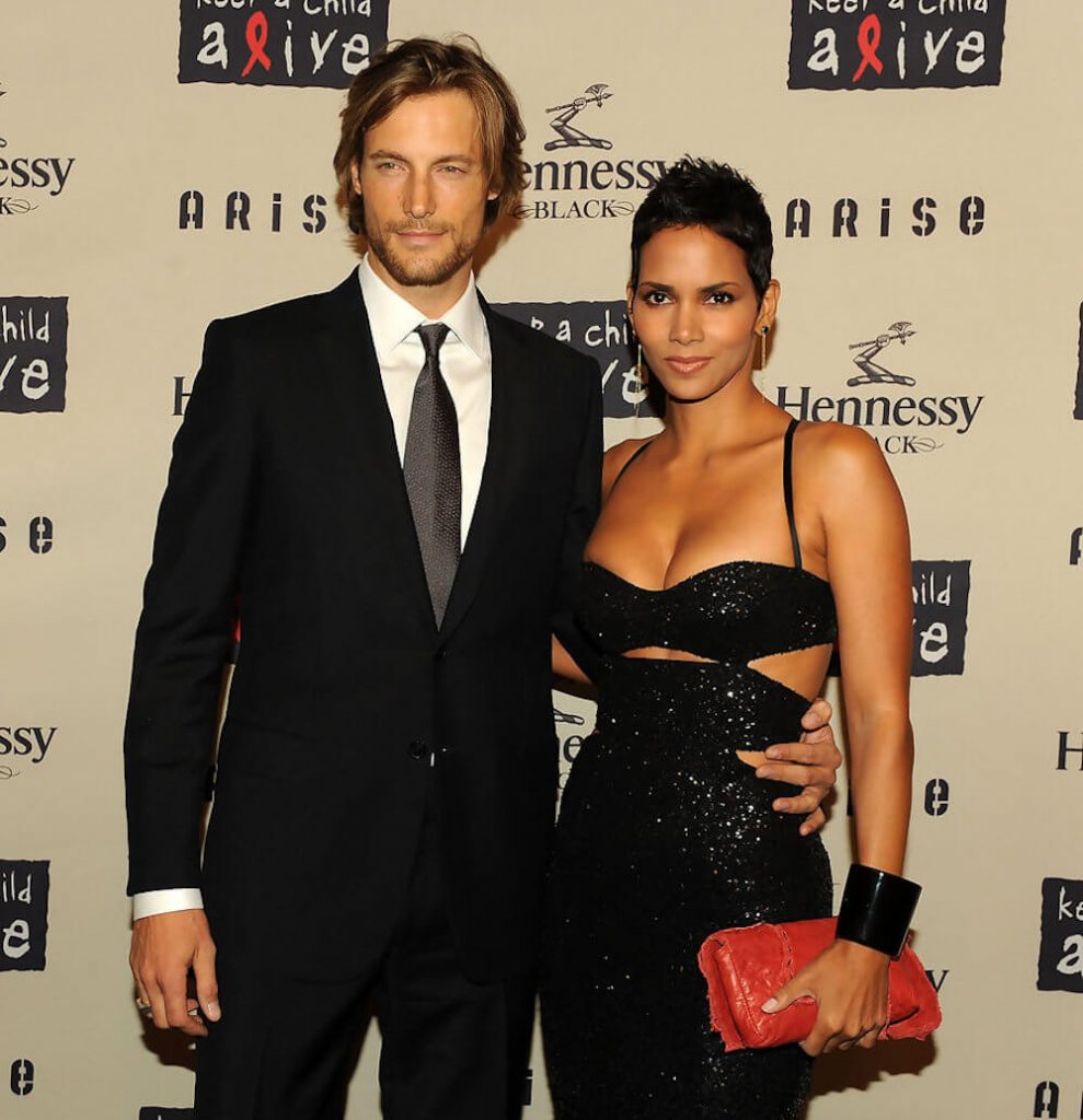 Gabriel Aubry and girlfriend Halle Berry