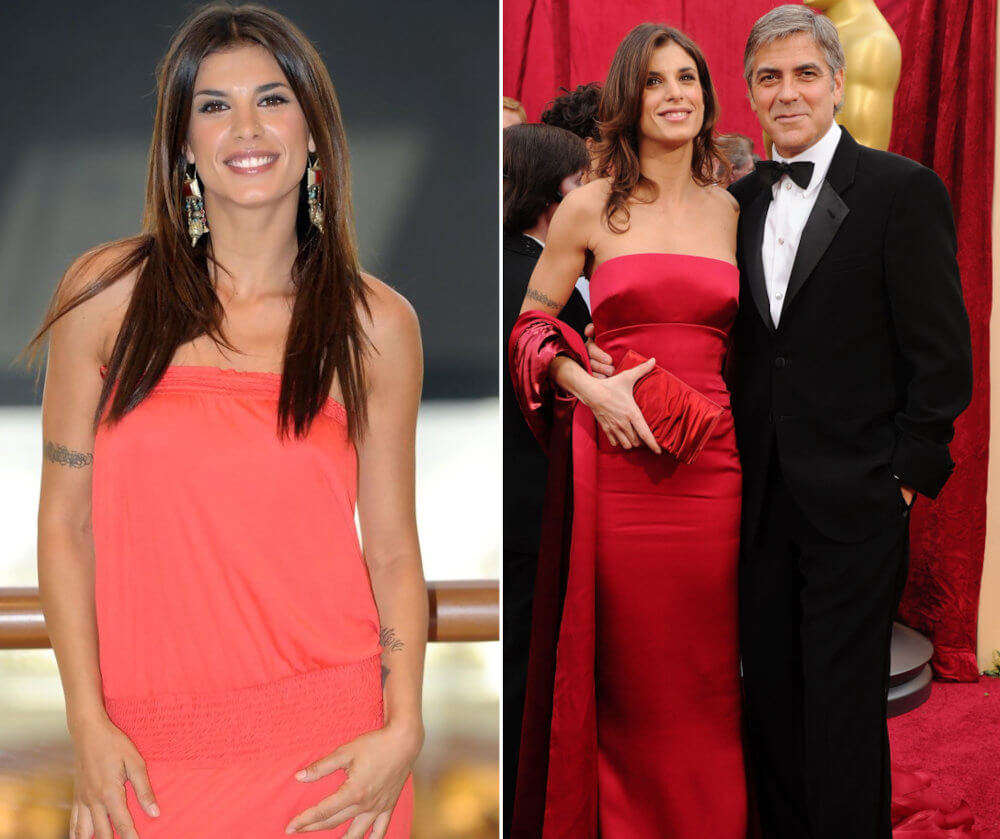 George Clooney and Elisabetta Canalis