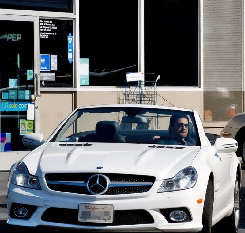 Gerard Butler’s Mercedes-Benz SL63