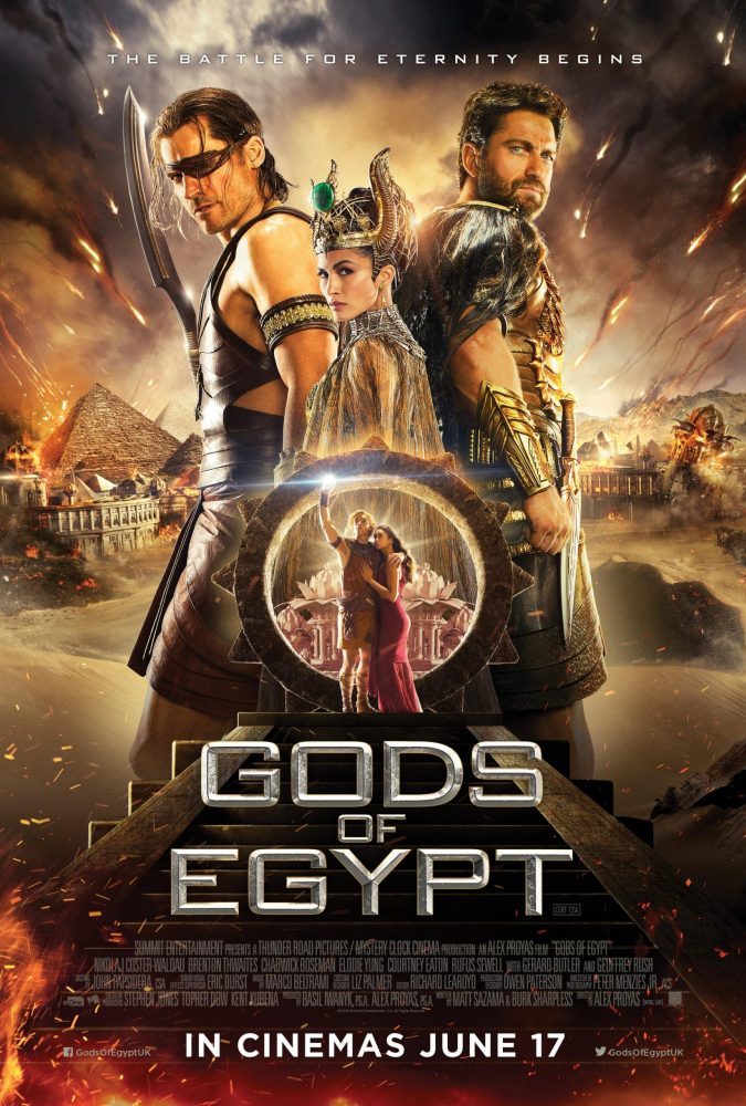 Gods of Egypt 2016 poster