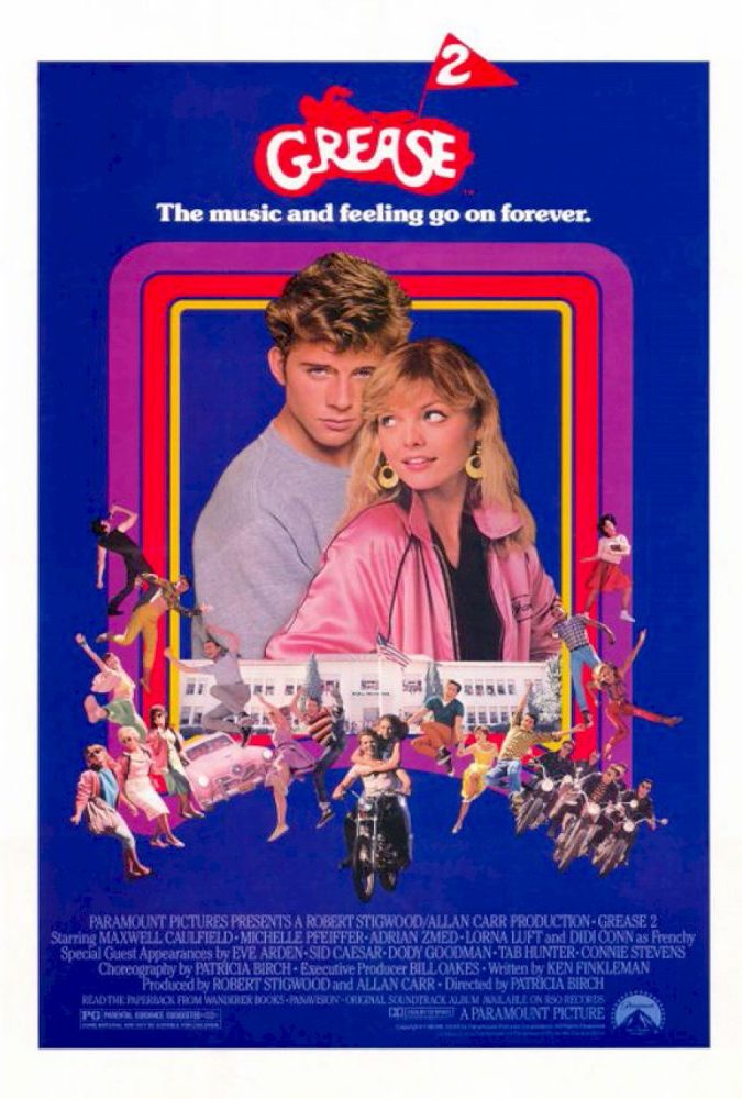 Grease 2 1982 poster