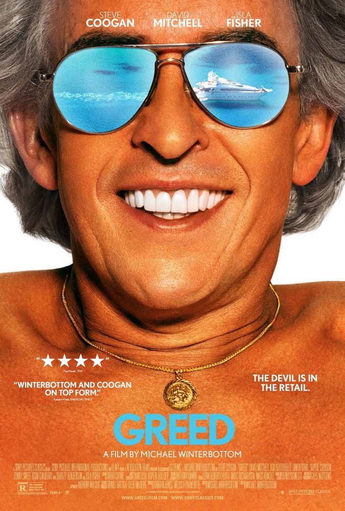Greed 2019 poster