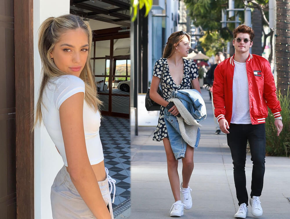 Gregg Sulkin with Sistine Stallone