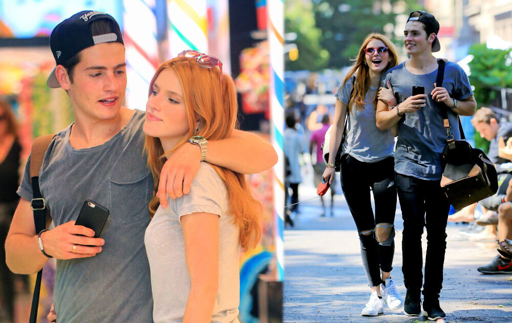 Gregg Sulkin with ex girlfriend Bella Thorne