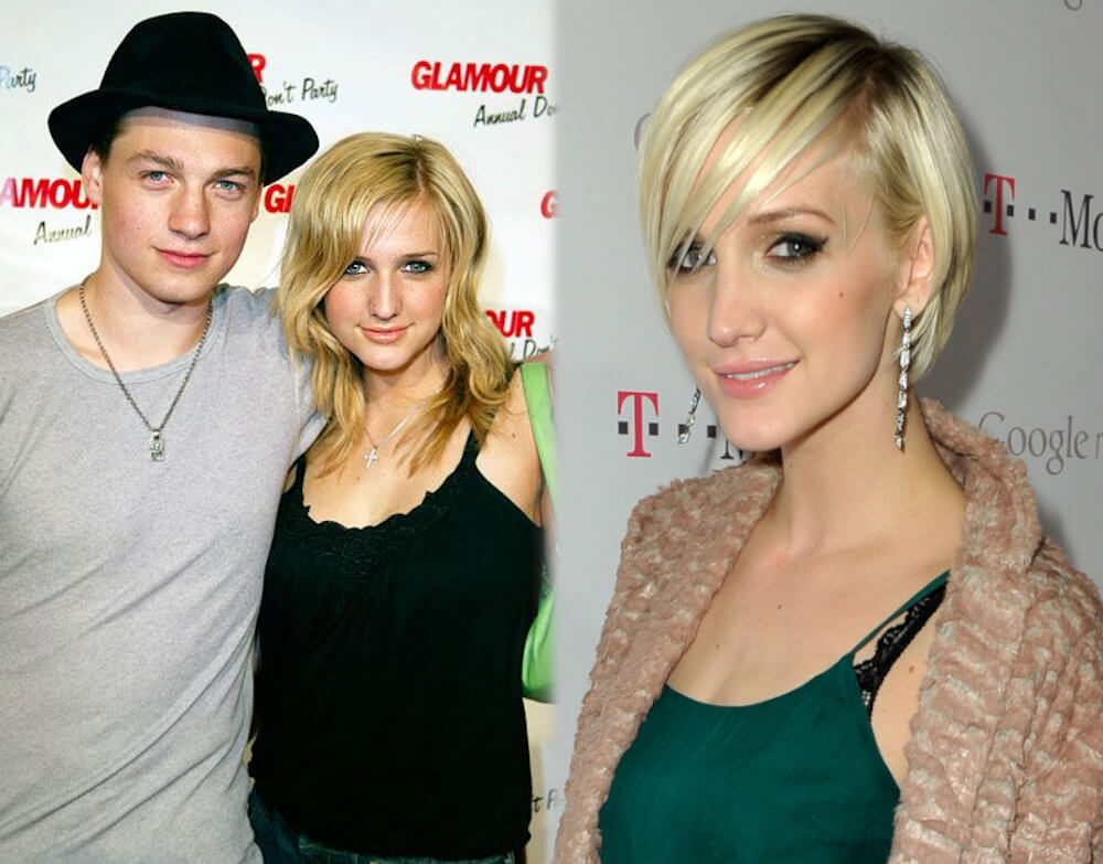 Gregory Smith and ex girlfriend Ashlee Simpson