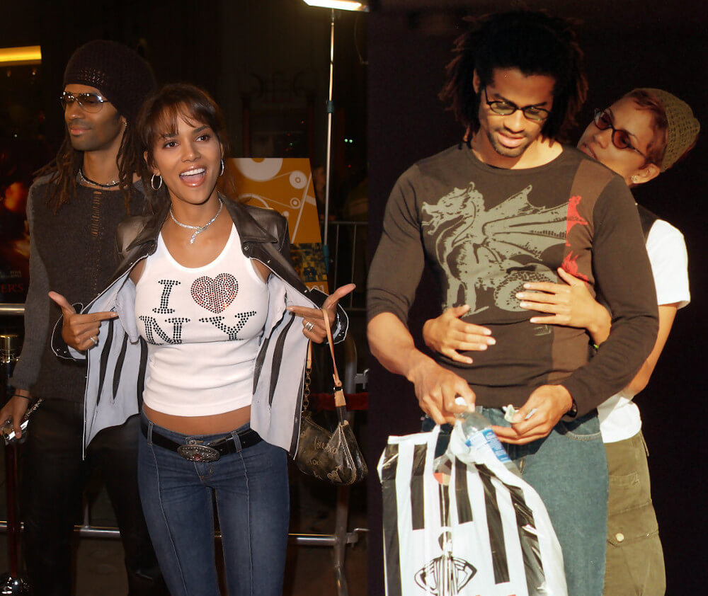 Halle Berry and boyfriend Eric Benet