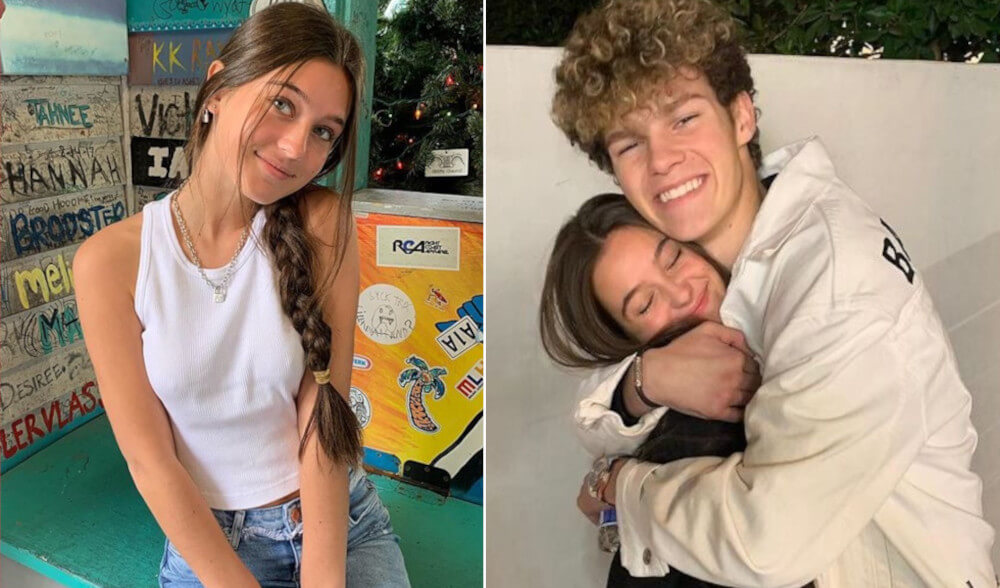 Hayden Summerall with Bella Faith