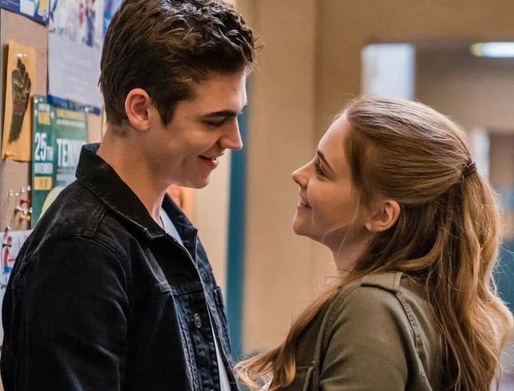 Hero Fiennes Tiffin and Josephine Langford chemistry