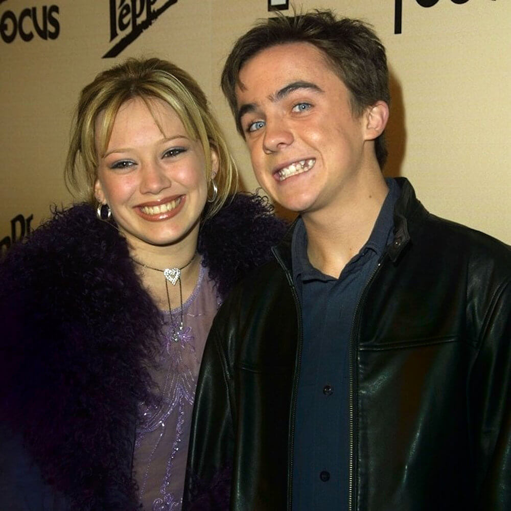 Hilary Duff and ex boyfriend Frankie Muniz