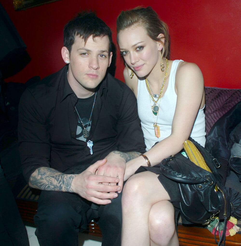 Hilary Duff with her ex Joel Madden