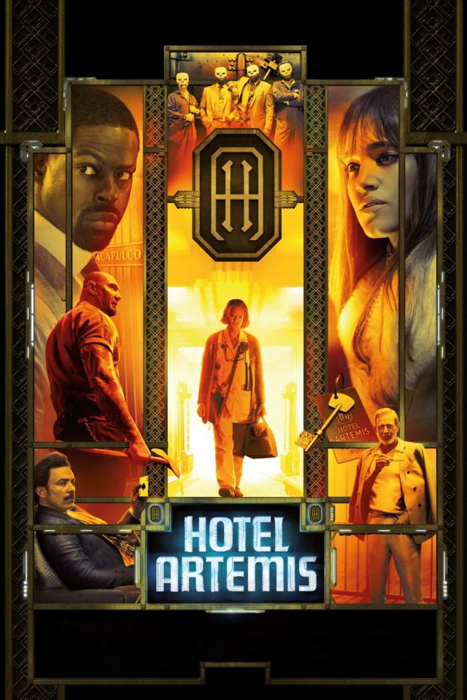 Hotel Artemis 2018 poster