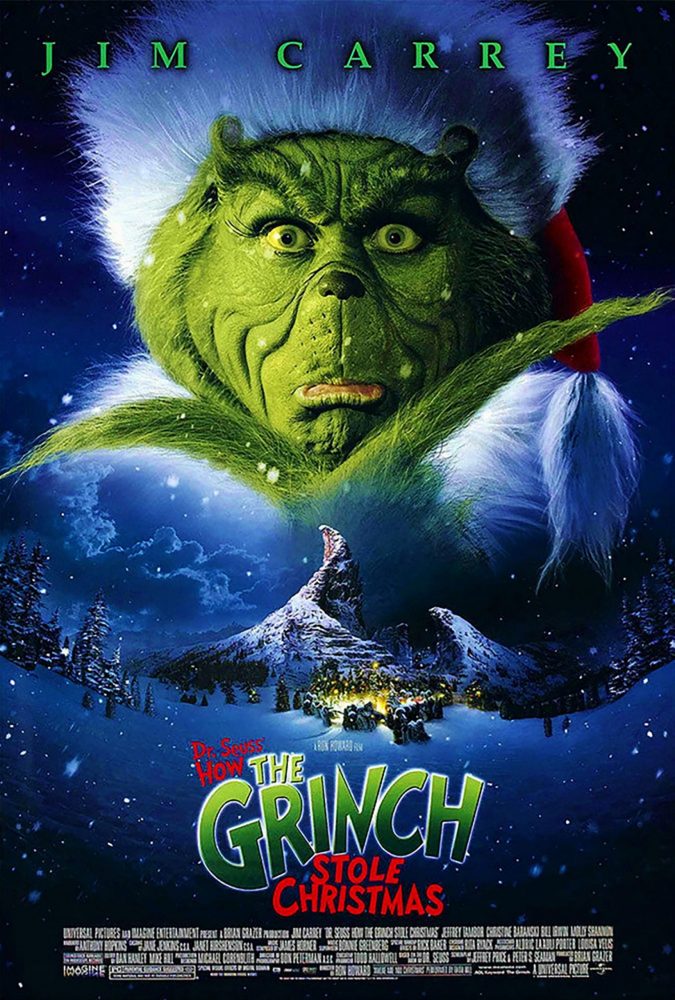How the Grinch Stole Christmas 2000 poster