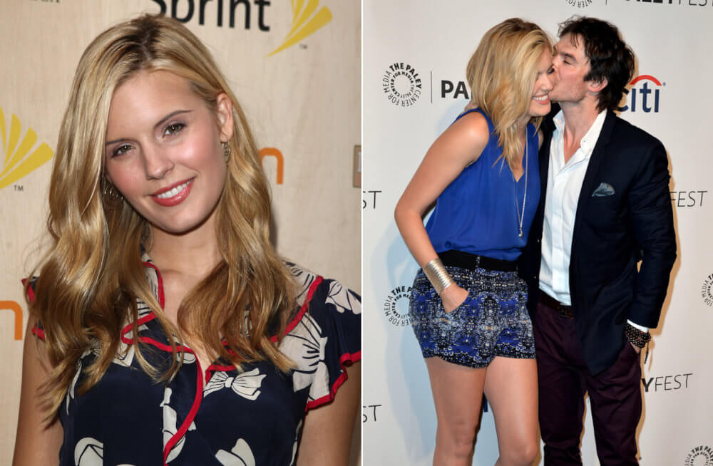 Ian Somerhalder and ex girlfriend Maggie Grace