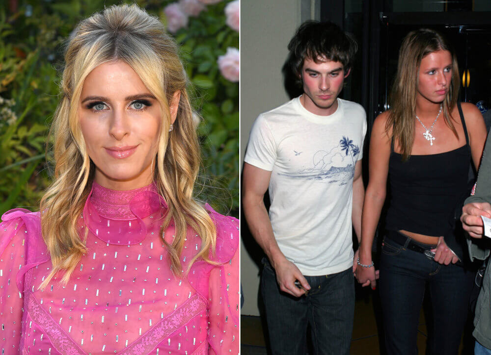 Ian Somerhalder with ex girlfriend Nicky Hilton