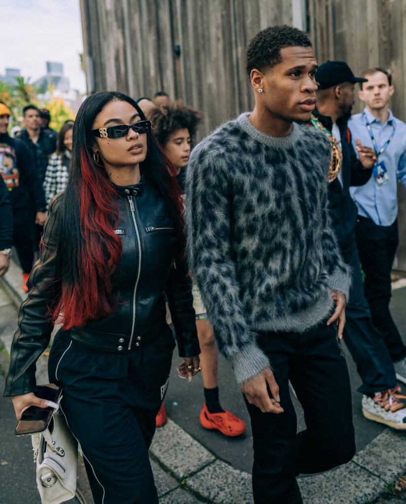 India Love with her current boyfriend Devin Haney