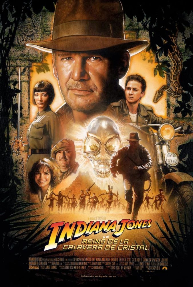 Indiana Jones and the Kingdom of the Crystal Skull 2008 poster