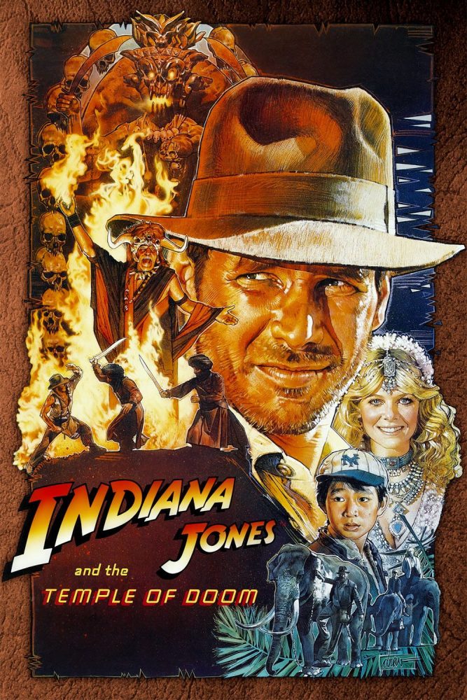Indiana Jones and the Temple of Doom 1984 poster