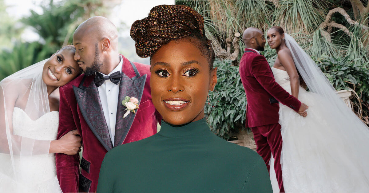 Issa Rae husband Louis Diame and their weddings