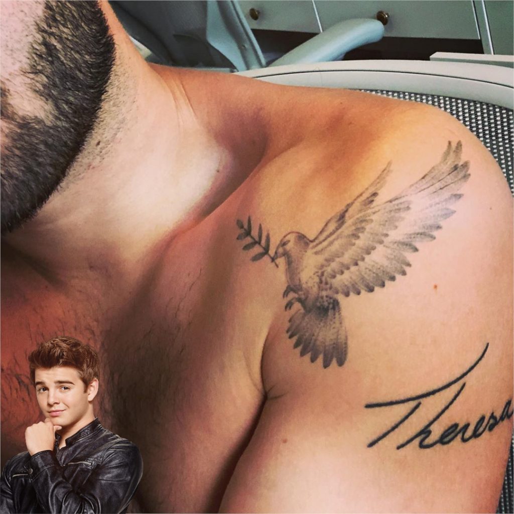 Jack Griffo Bird Tattoo