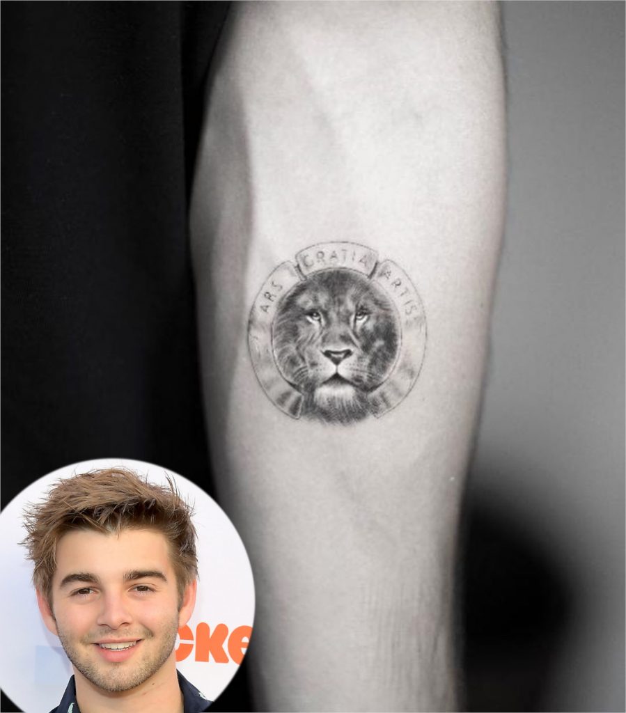 Jack Griffo Lion Tattoo