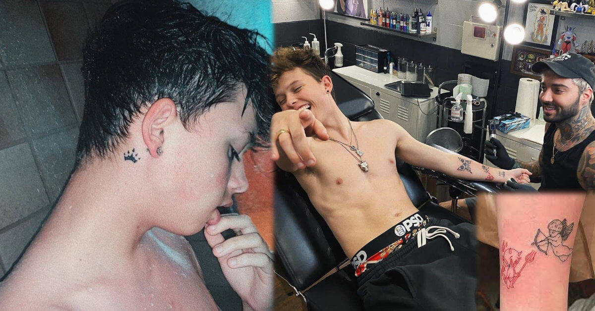 Jacob Sartorius tattoos and meanings