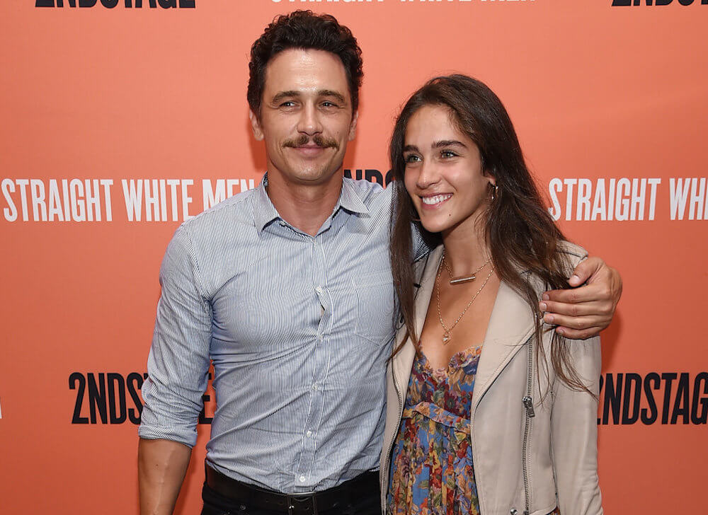 James Franco with girlfriend Isabel Pakzad