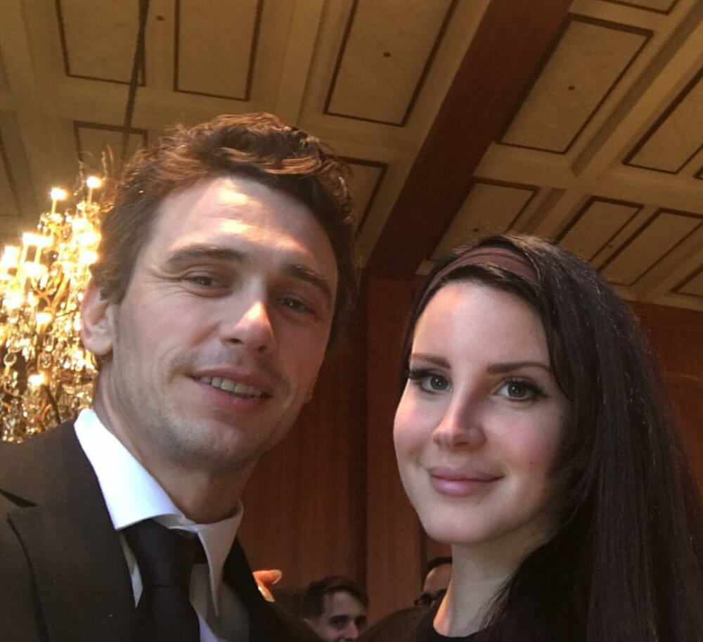 James Franco and ex Lana Del Rey