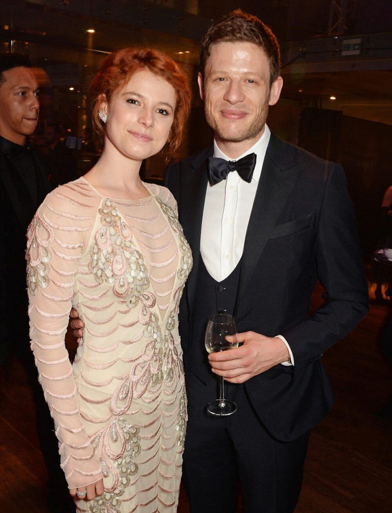 James Norton and ex girlfriend Jessie Buckley