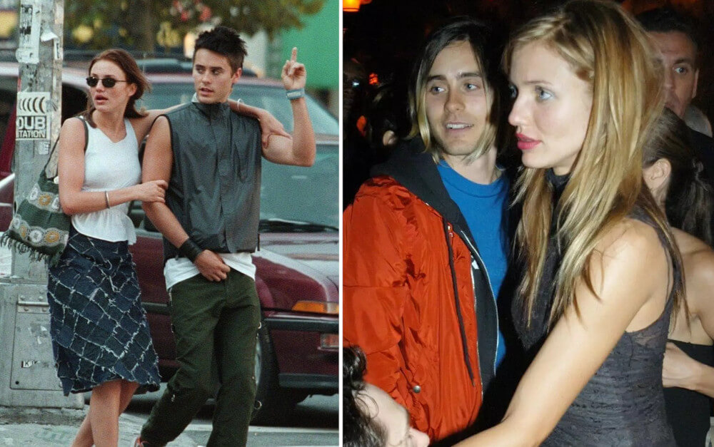 Jared Leto and ex girlfriend Cameron Diaz