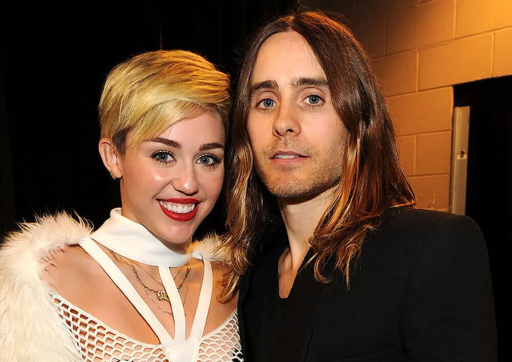 Jared Leto and Miley Cyrus