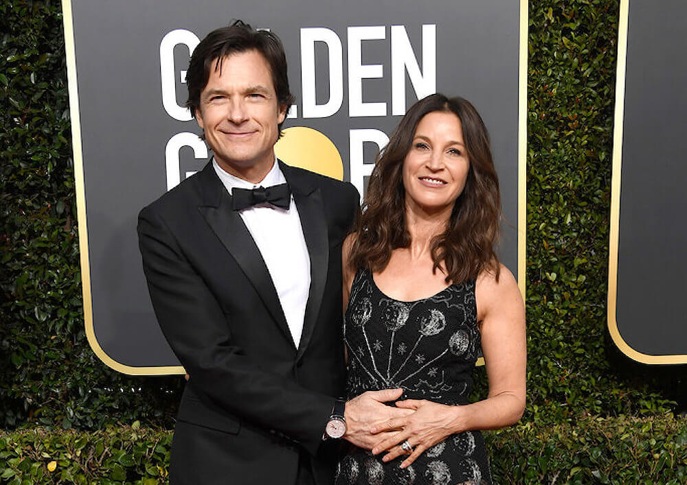 Jason Bateman with current wife Amanda Anka