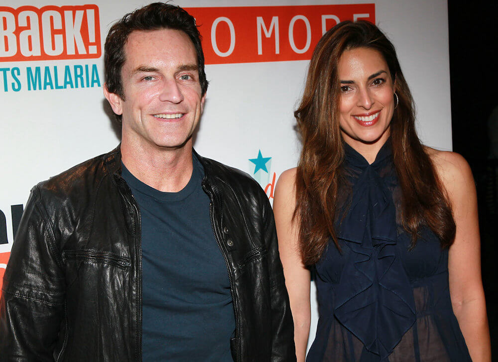 Jeff Probst and wife Lisa Ann Russell