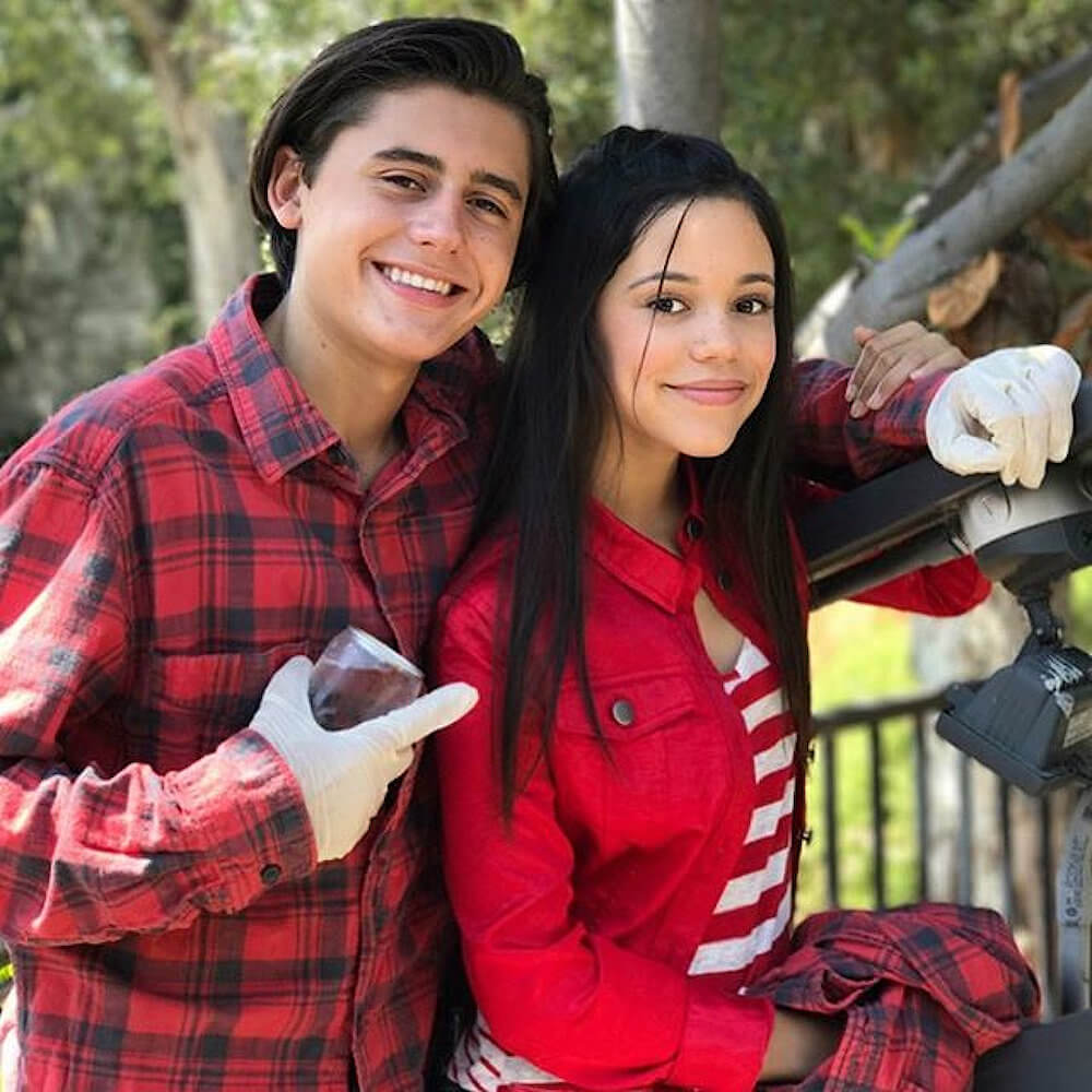 Jenna Ortega and ex boyfriend Isaak Presley