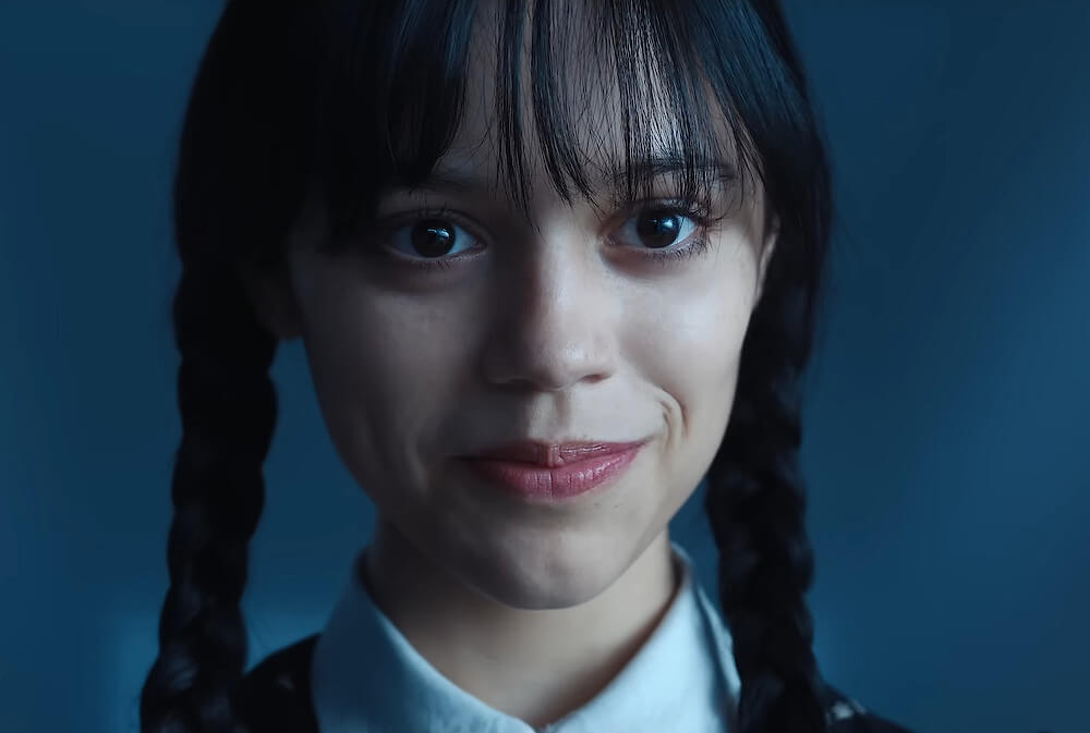 Jenna Ortega in Wednesday