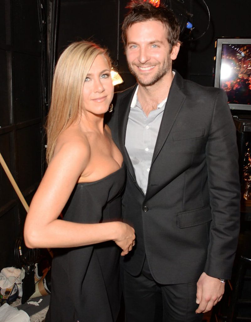Jennifer Aniston and ex Bradley Cooper
