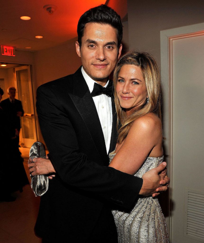 Jennifer Aniston and boyfriend John Mayer